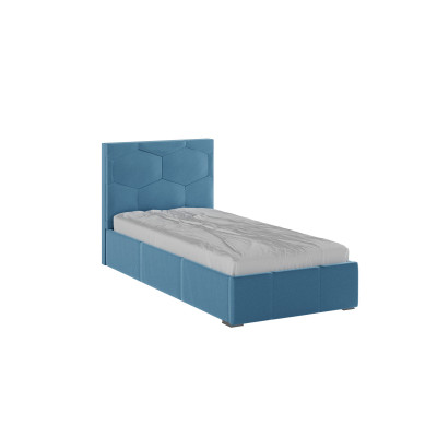 Манука Кровать интерьерная 900 светло-голубой, ПМ