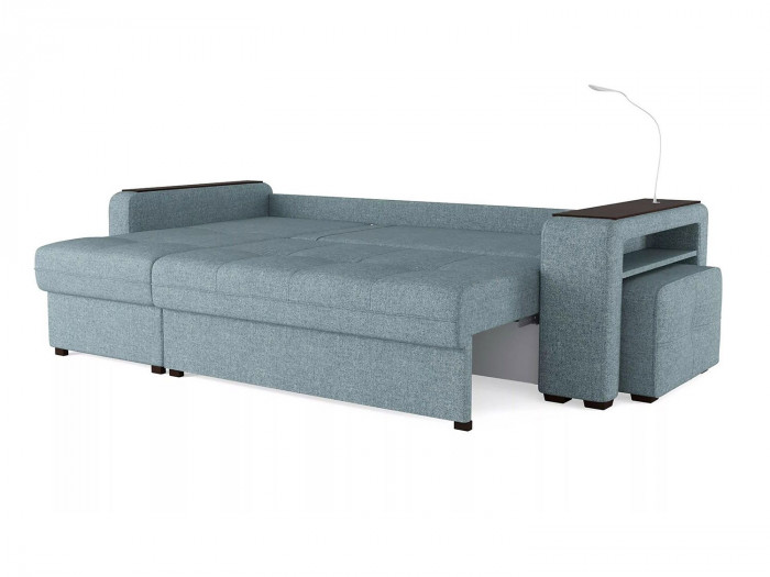 Диван угловой Smart 4 Б3-1Пф-2Т-Б4 Рогожка Sherlock 975