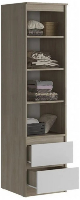 Модульная гостиная Челси (Белый глянец, Дуб Сонома)