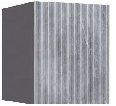 Оливия Шкаф навесной малый (Сумеречный голубой, Шарли бриз)