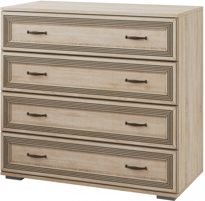 Модульная спальня Ливорно, набор 4, Дуб сонома