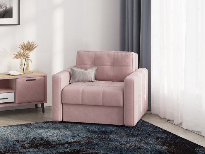 Кресло-кровать Брэй, Пыльная роза