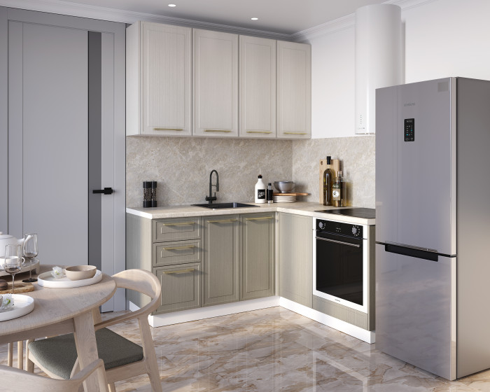 Кухня комплектация №5 Адель МФ28/Адель МФ27