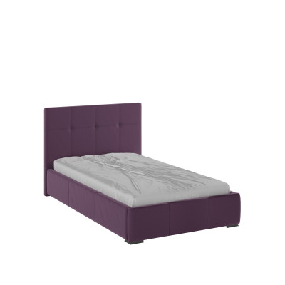 Рио Кровать интерьерная 120 винный квадрат, ПМ