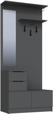 Центральная секция №2 Мадрид (1,0), Графит серый