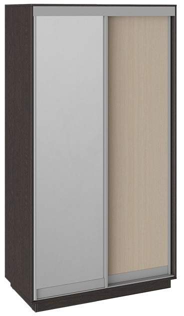 Румер СШК 1.140.70-11.13 Шкаф-купе 2-х дверный (1400x600x2200) (Дуб Сонома, Белый снег/Зеркало)