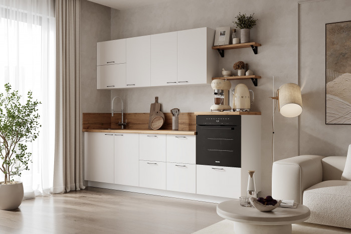 КГ 2550 ПВХ, Белый софт матовый Арника РМ в 4